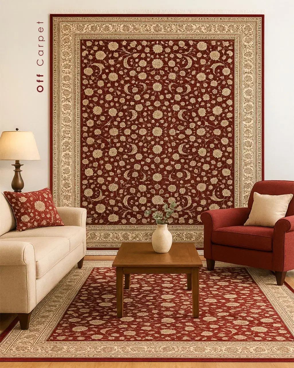 1200 شانه طرح دستباف/به قیمت کارخانه|فرش|آمل, |دیوار