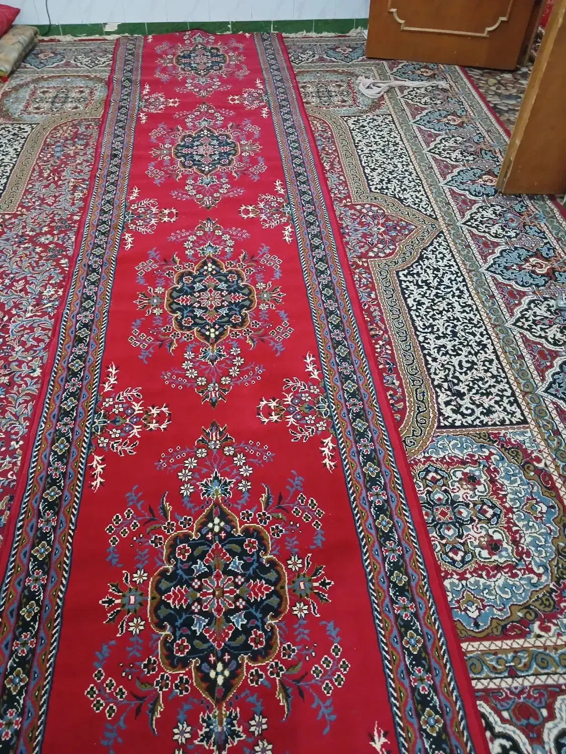 کناره فرش نو|فرش|زابل, |دیوار