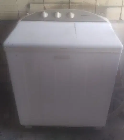 لباسشویی ناسیونال کارکرده ولی سالم|ماشین لباسشویی و خشککن لباس|قهدریجان, |دیوار