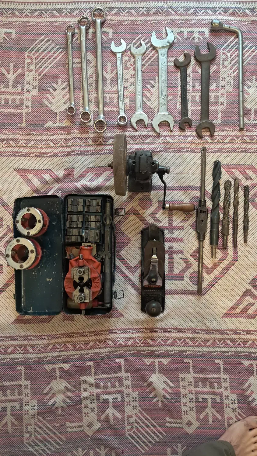 ابزار آچار آلمانی رنده حدیده سنگ رومیزی مته جک خرک|ابزارآلات|تهران, صادقیه|دیوار