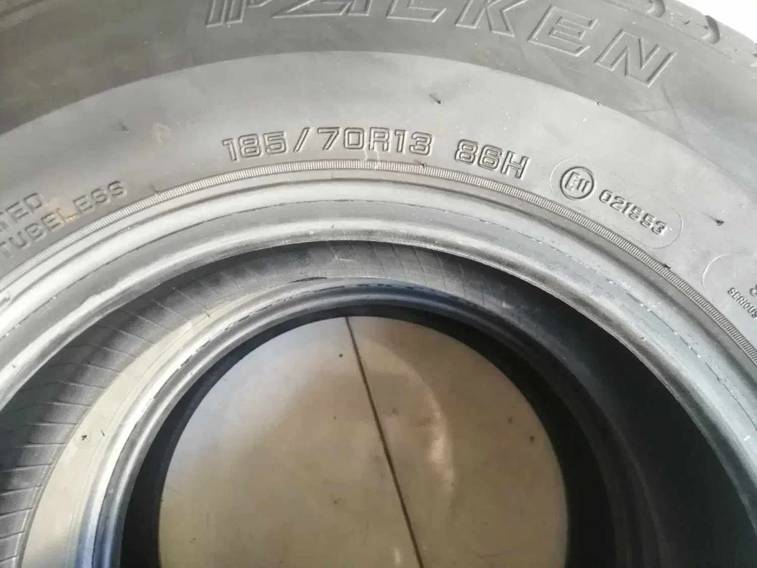 چهارحلقه لاستیک 185 70 13ژاپنی|قطعات یدکی و لوازم جانبی|قدس, شهر‌قدس|دیوار