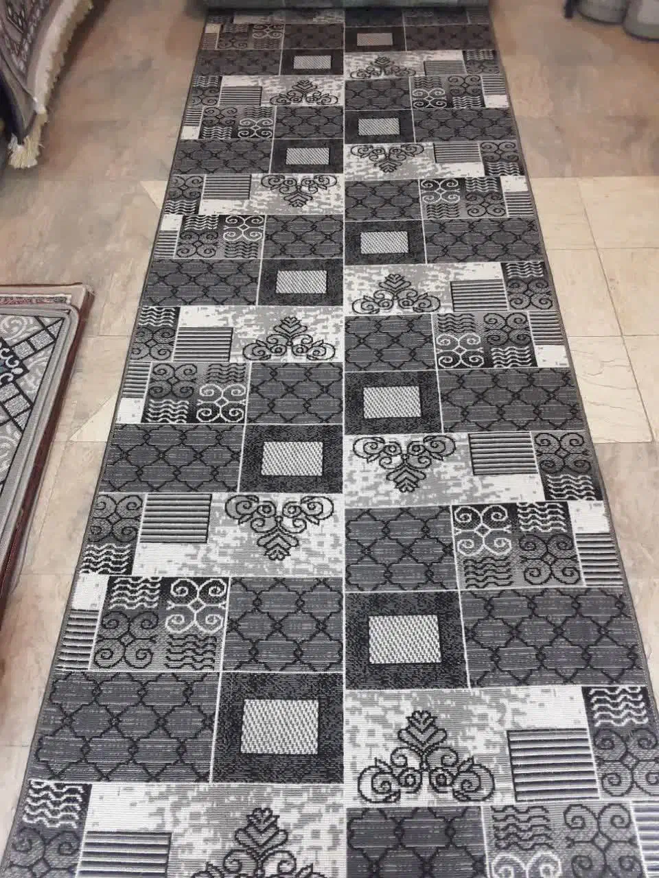 کناره عرض ۱متر|گلیم، جاجیم، گبه|کاشان, پاقپان|دیوار