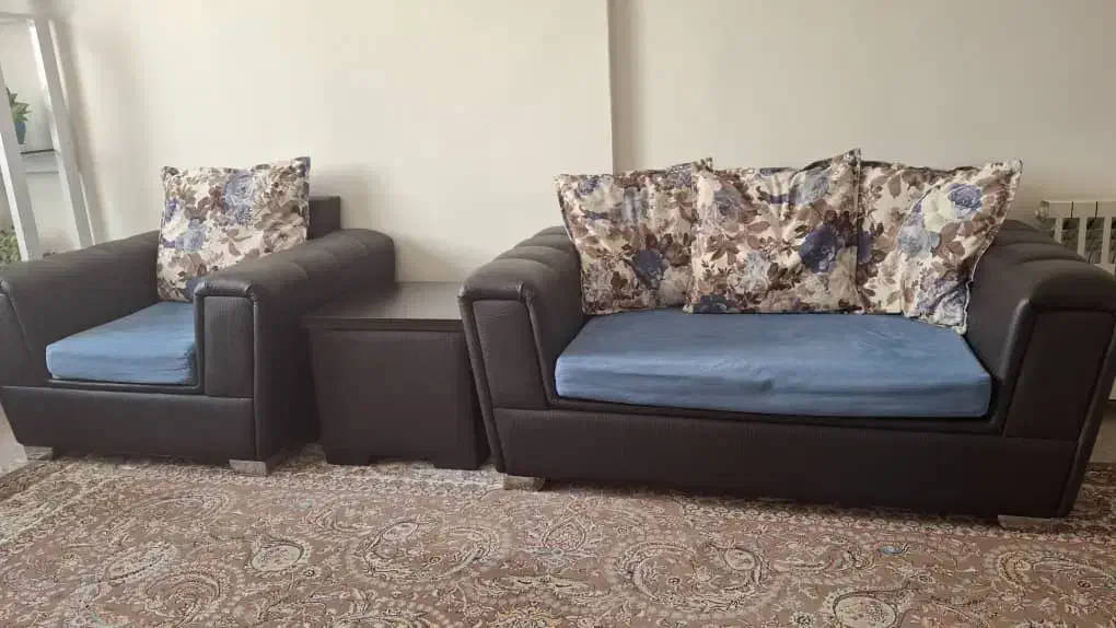 میل راحتی ۶ نفره|مبلمان خانگی و میز عسلی|پردیس, فاز ۱۱|دیوار