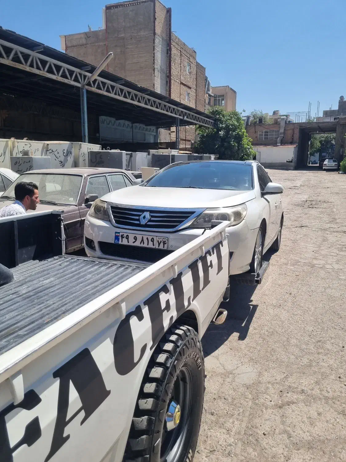 نیسان یدک کش امداد خودرو، خودرو بر چرثقیل چرخگیر|خدمات حمل و نقل|مشهد, الهیه|دیوار