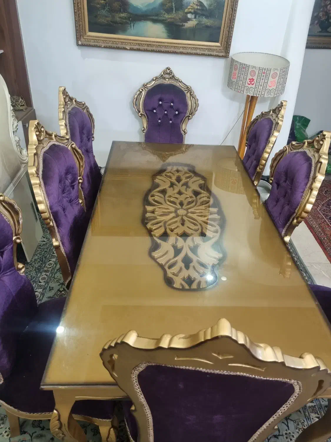 مبلمان ۹ نفره و غذا خوری ۸ نفره|مبلمان خانگی و میز عسلی|تهران, اختیاریه|دیوار