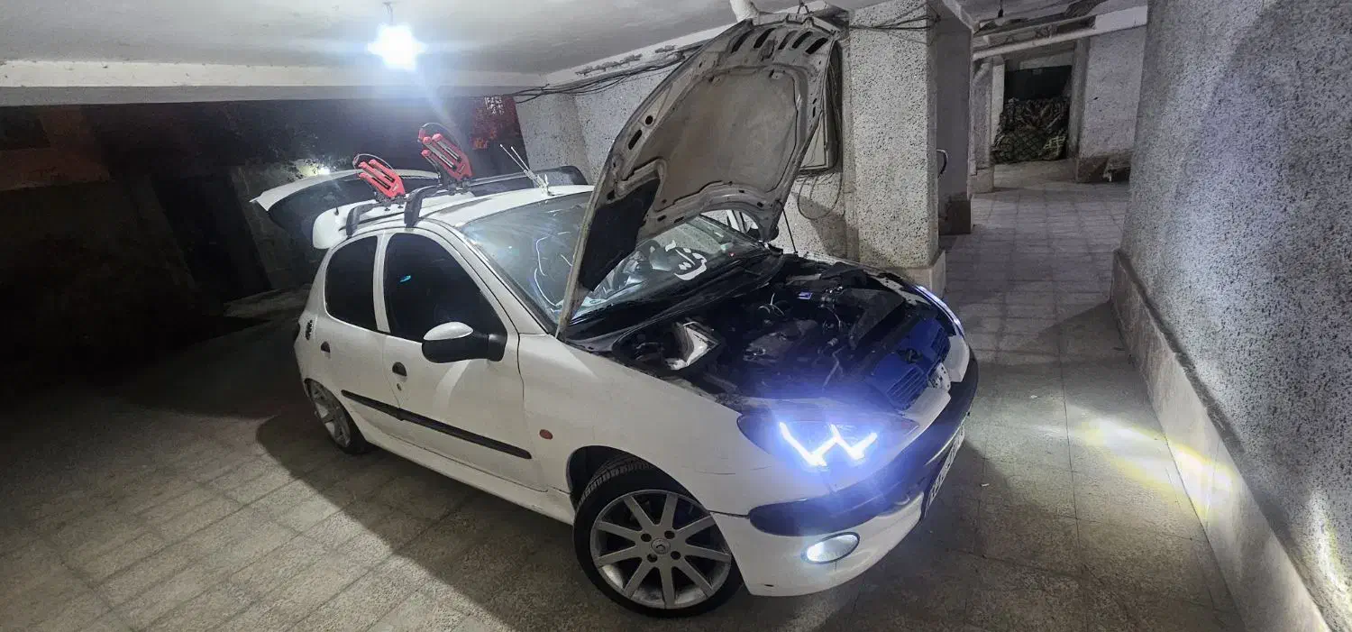 پژو ۲۰۶تیپ ۲ مدل86|خودرو سواری و وانت|چهاردانگه (تهران), |دیوار