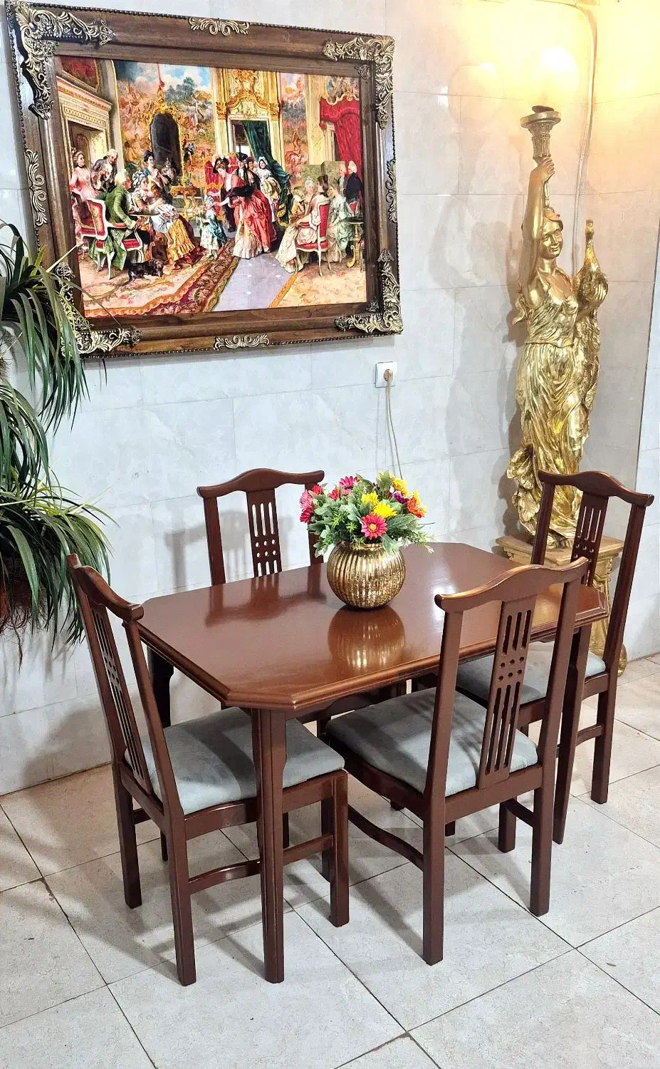 9دست غذاخوری ۴نفره  فرصت ویژه زیرزیر قیمت بازار|میز و صندلی غذاخوری|تبریز, |دیوار