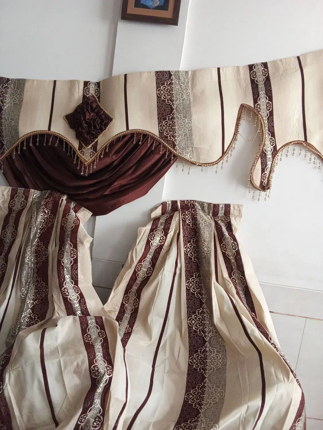 پرده|پرده، رانر، رومیزی|لنجان, |دیوار