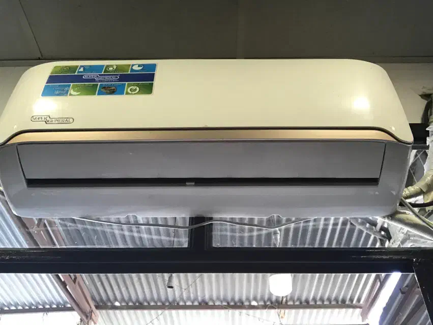 فروش کولر ۱۲هزار سوپر ژنرال کم کار نیاز به تعمیر|کولر گازی و فنکوئل|برازجان, |دیوار