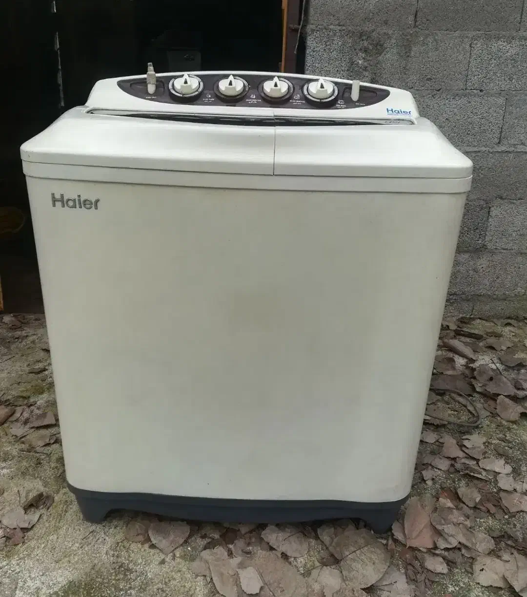 ماشین لباسشویی 8 کیلویی دوقلو هایر در حد|ماشین لباسشویی و خشککن لباس|رشت, یخسازی|دیوار