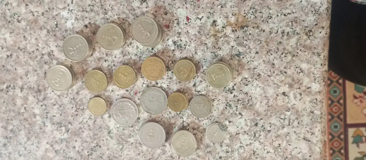 مقداری سکه از 2ریالی تا 5000ریالی موجوده|کلکسیون سکه، تمبر، اسکناس|شهرضا, |دیوار