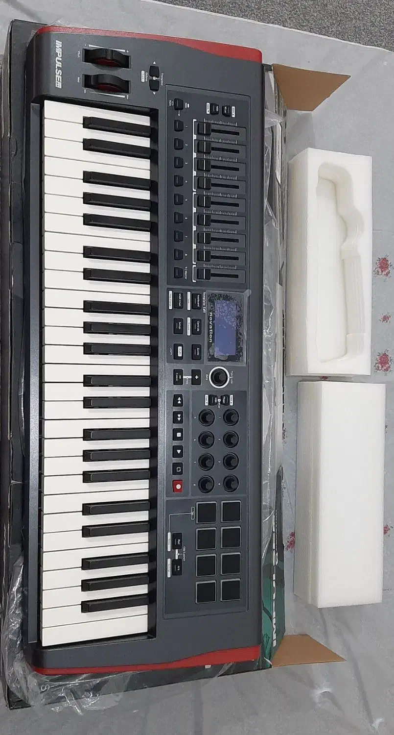 کیبورد میدی کنترلر impulse 49|پیانو، کیبورد، آکاردئون|بندر امام خمینی, |دیوار