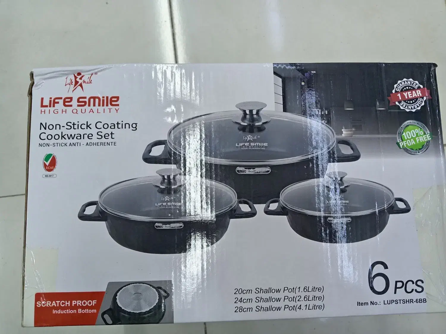 سرویس سه  تابه لایف اسمایل خارجی|ظروف پخت‌وپز|سبزوار, کوی بهار|دیوار