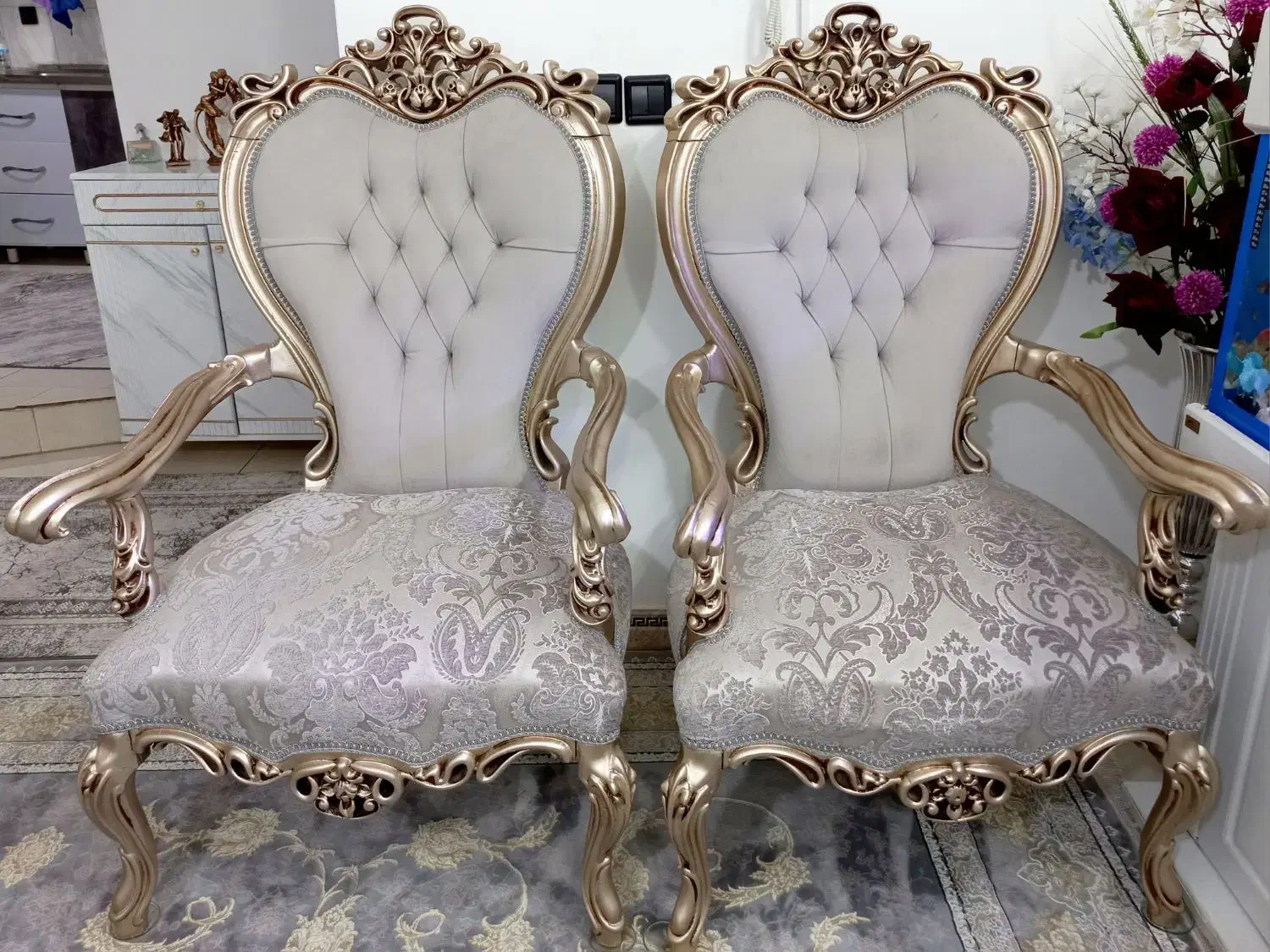 مبل سلطنتی|مبلمان خانگی و میز عسلی|محمدیه-قزوین, |دیوار