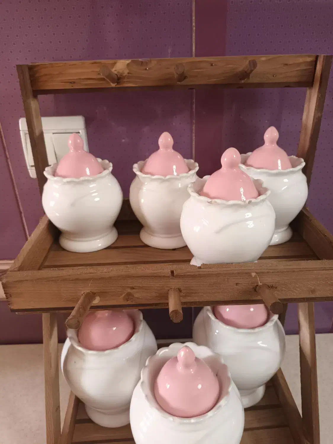 پا سماوری سرامیکی شیک زیبا|ظروف سرو و پذیرایی|پاکدشت, پاکدشت (مامازند)|دیوار