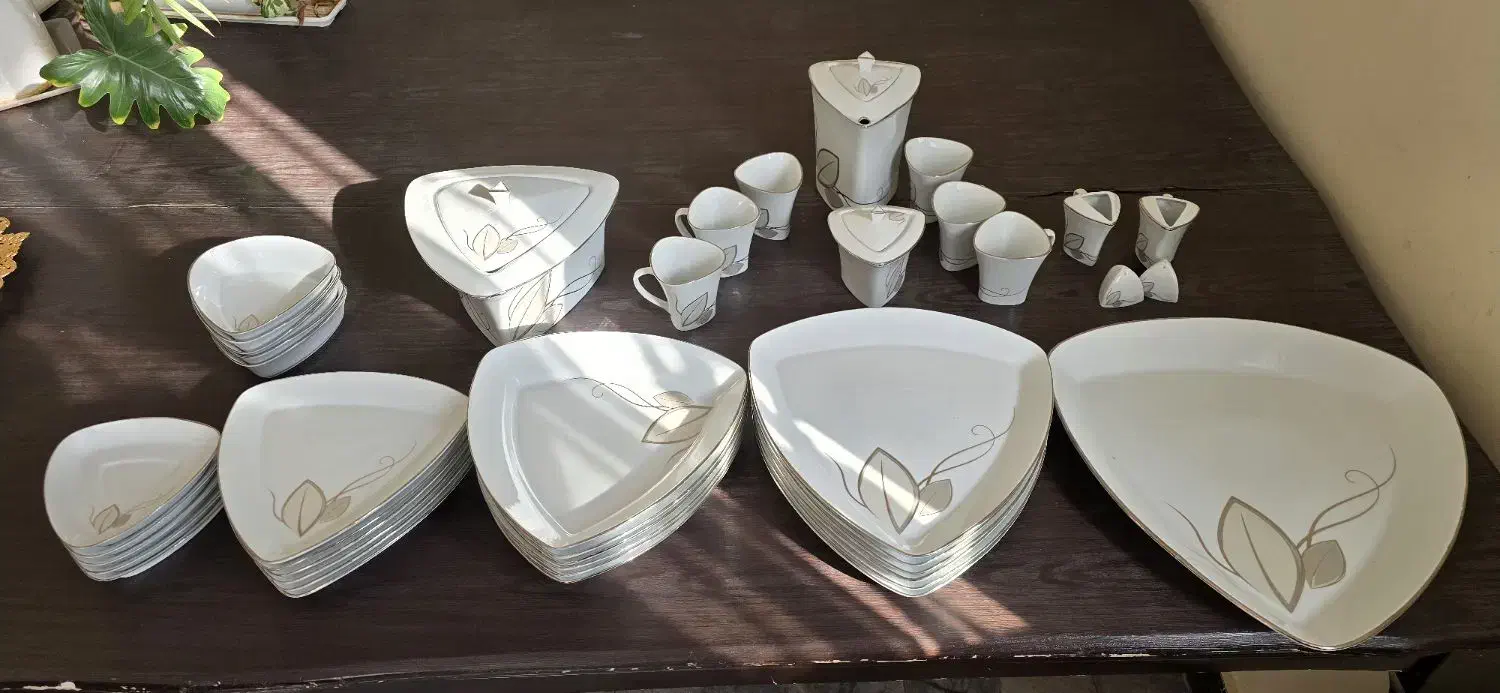 سردیس ۶ نفره چینی مقصود|ظروف سرو و پذیرایی|مشهد, آبادگران|دیوار