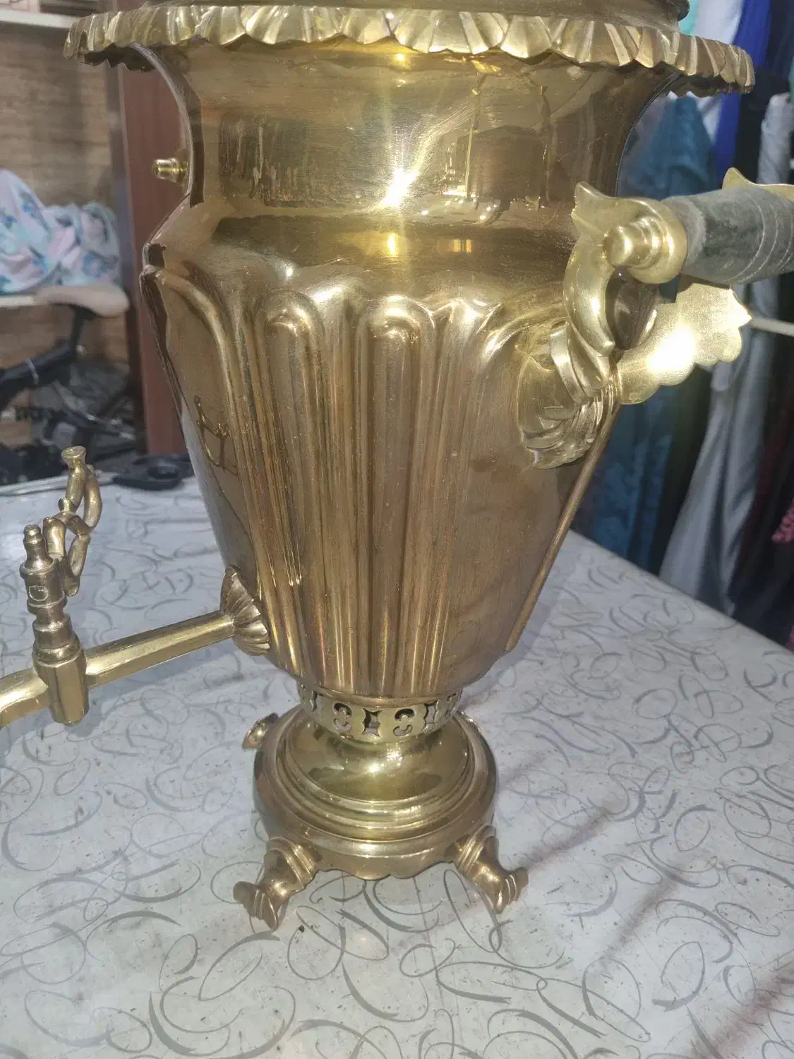 سماور ذغالی آنتیک|کلکسیون اشیاء عتیقه|تهران, شهرک طالقانی|دیوار