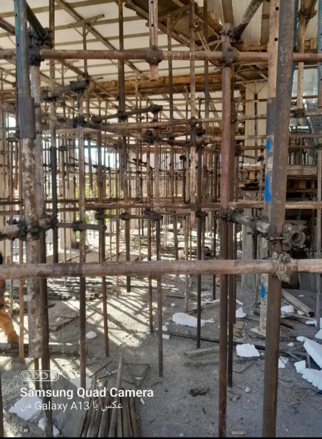 داربست با لوله های شما|خدمات پیشه و مهارت|رامسر, |دیوار