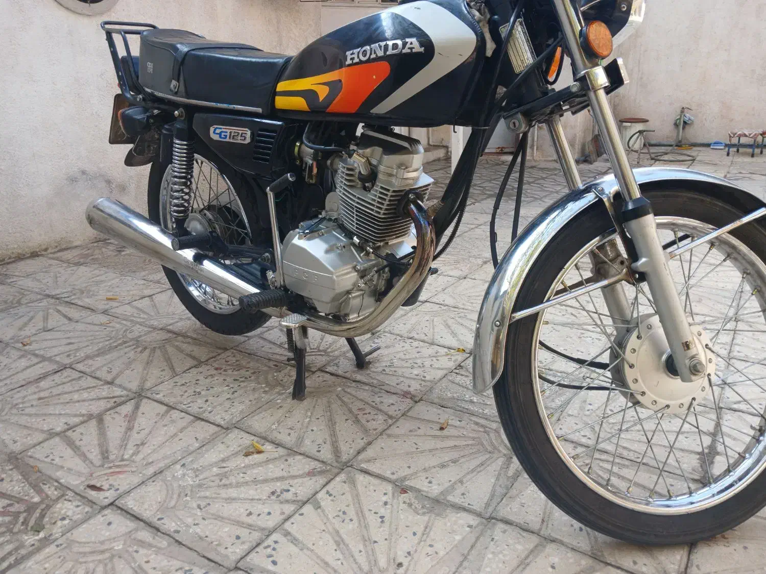 موتور هندا۱۲۵|موتورسیکلت|خرم‌آباد, |دیوار