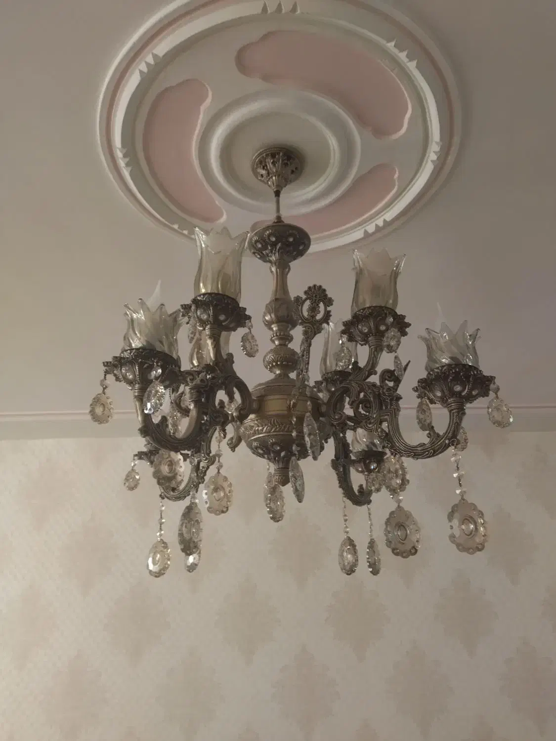 فروش یک جفت لوستر در حد نو|لوستر و چراغ آویز|آباده, |دیوار