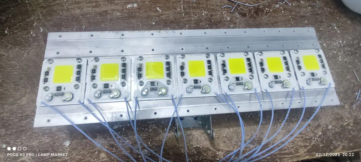 لامپ 50 وات یکسال گارانتی معتبر|لامپ و چراغ|نجفآباد, امام خمینی|دیوار