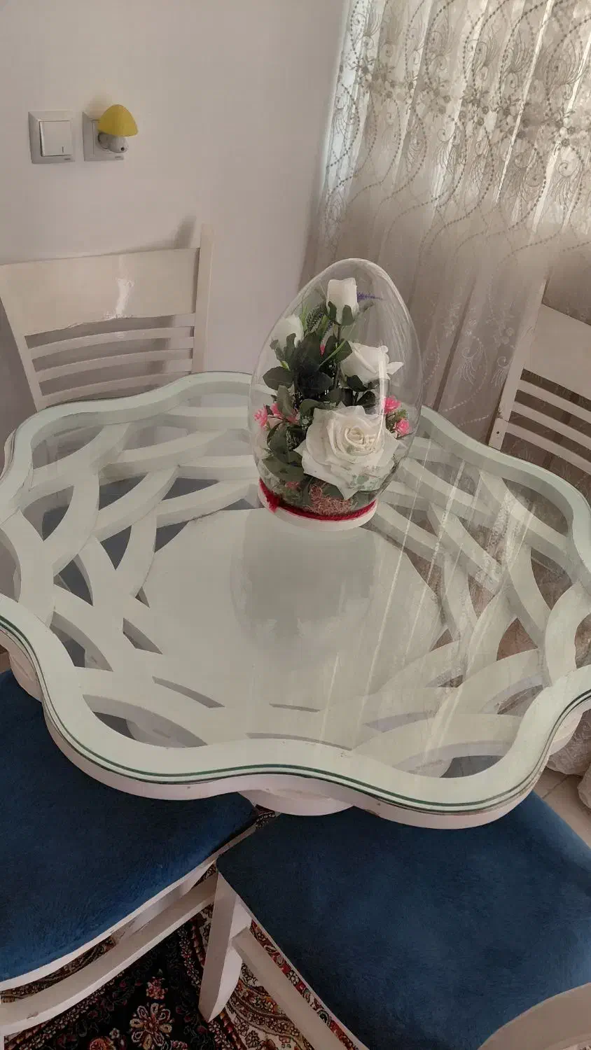 میزغذاخوری ۴ نفره|میز و صندلی غذاخوری|قم, چهل درخت|دیوار