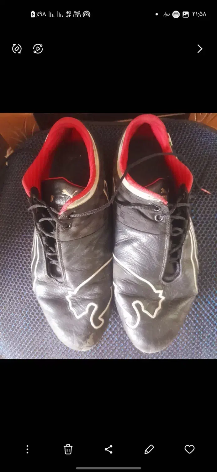 کفش فوتسال|کیف، کفش، کمربند|گرگان, |دیوار