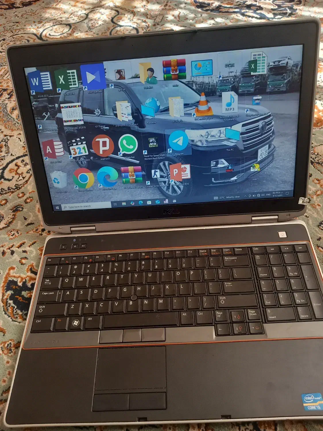 کامپیوتر لب تاپ دل DELL نو نو  اینتل Core i5|رایانه همراه|بومهن, |دیوار