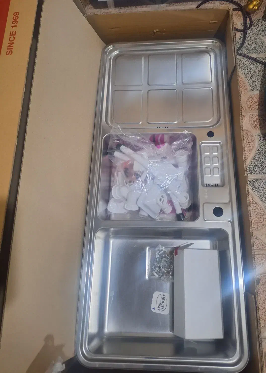 سینک ظرفشویی استیل البرز|مصالح و تجهیزات ساختمان|اسلامشهر, شهرک امام حسین (میان آباد)|دیوار