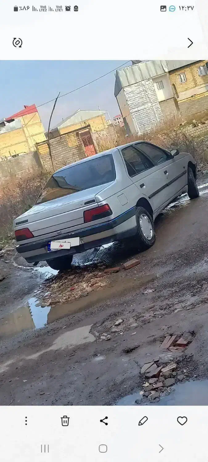 فروش ۴۰۵ پژو|خودرو سواری و وانت|رشت, پاره بیجار|دیوار