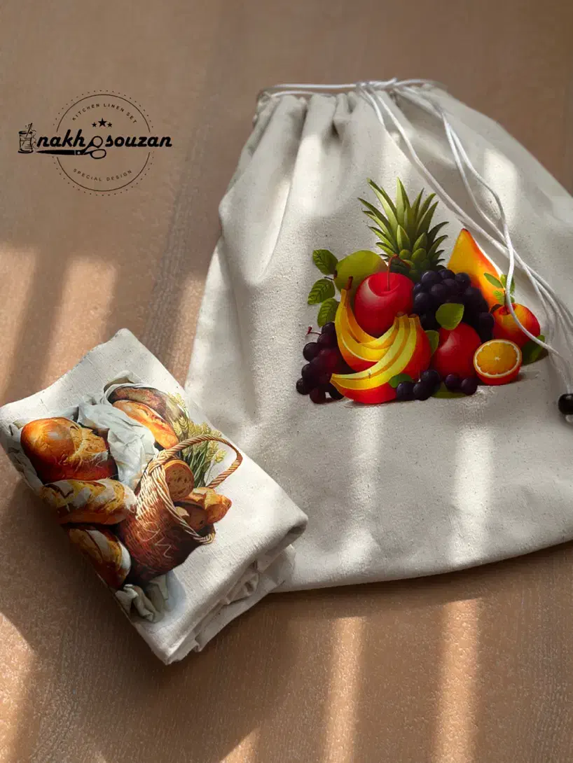 کیف خرید جمع شو و‌کیسه میوه|سفره، حوله، دستمال آشپزخانه|قدس, شهرک فرزان|دیوار