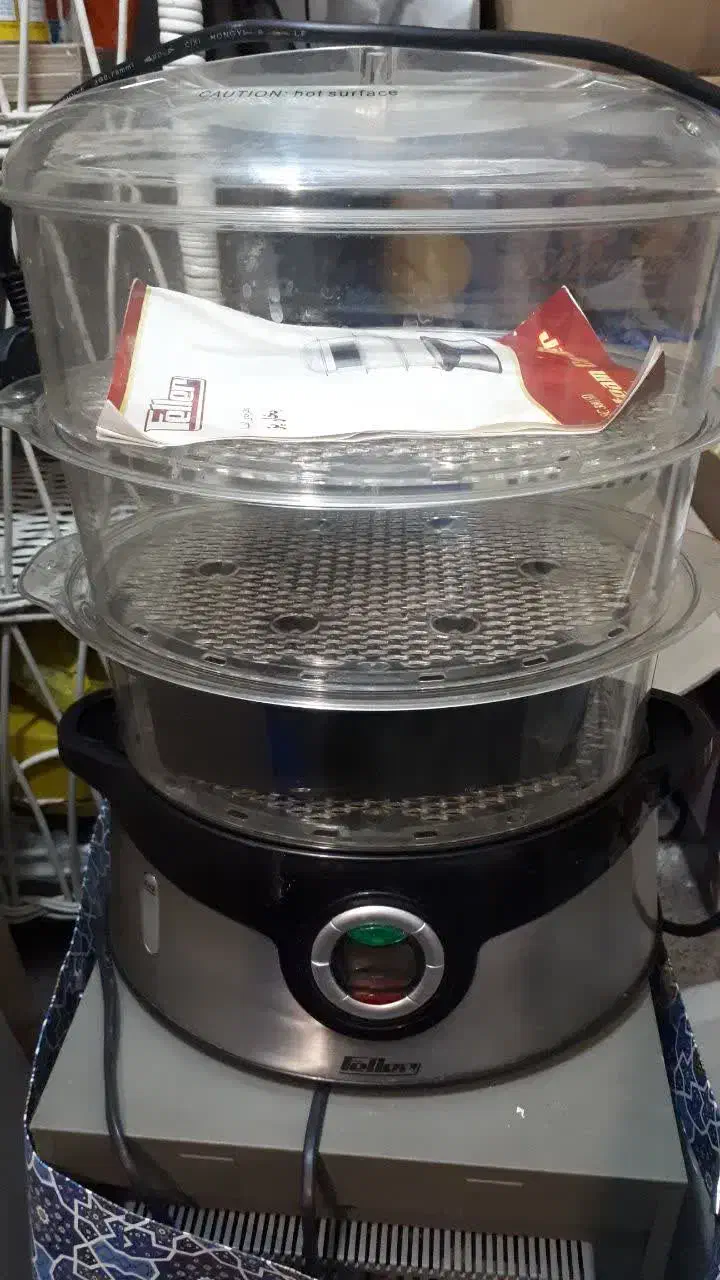 بخار پز سه طبقه فلر|اجاق گاز و لوازم برقی پخت‌وپز|تهران, کوی بیمه|دیوار