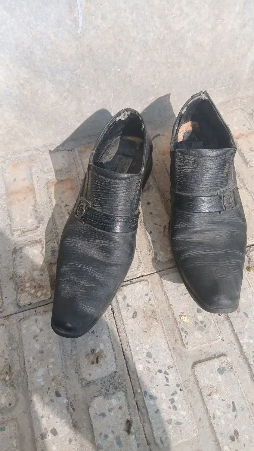 کفش دو عدد کفش چرمی سایز۴۲ و ۴۴|کیف، کفش، کمربند|ملایر, |دیوار