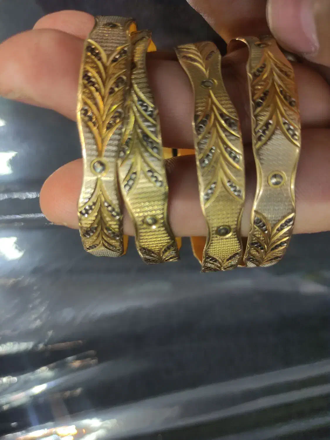 النگوی آیینه ای ضخیم کلا ۳درصد|جواهرات|ارومیه, |دیوار