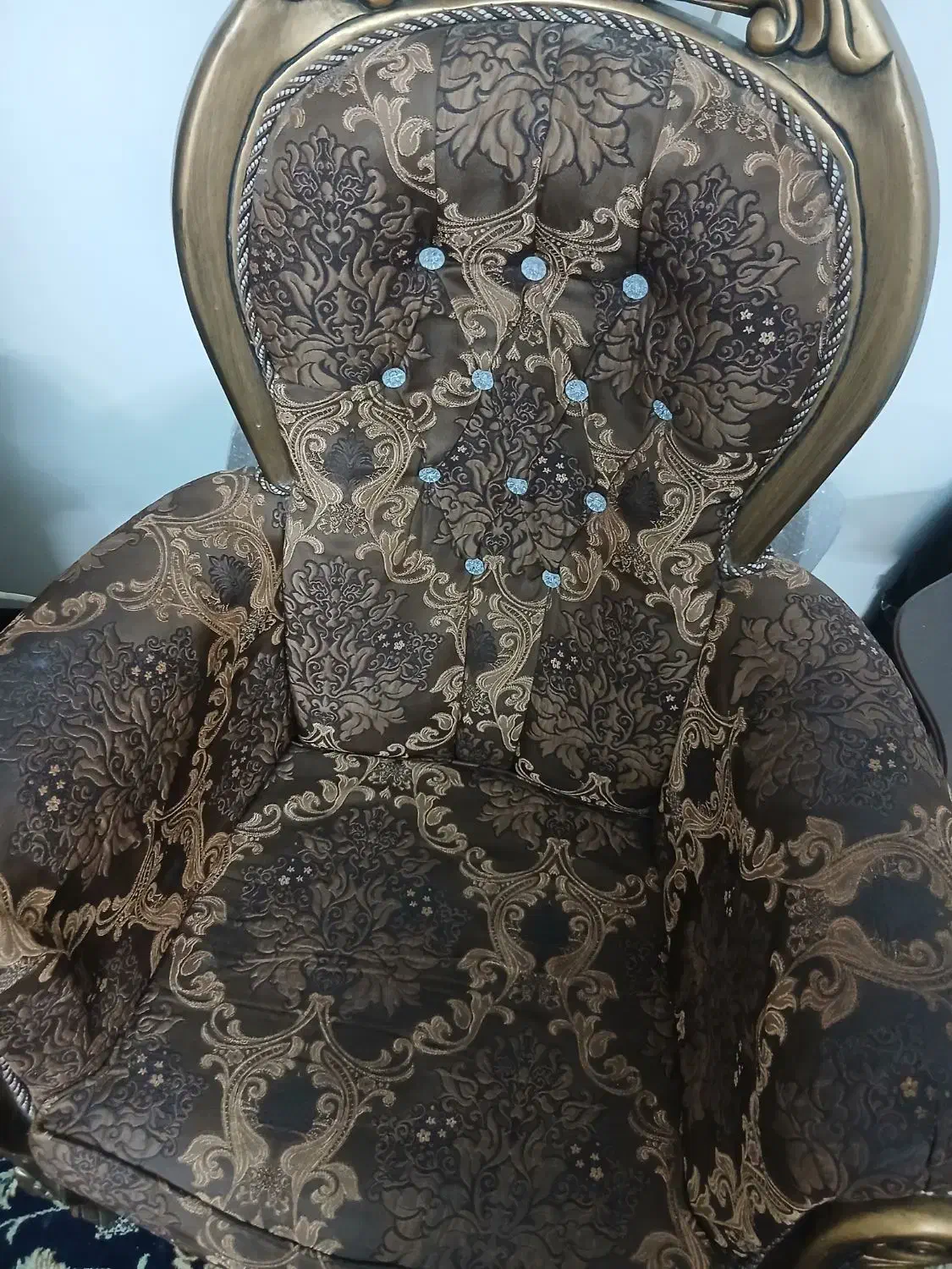 مبل سلطنتی ۹ نفره|مبلمان خانگی و میز عسلی|شاهین‌شهر, مخابرات (شهید بهشتی)|دیوار