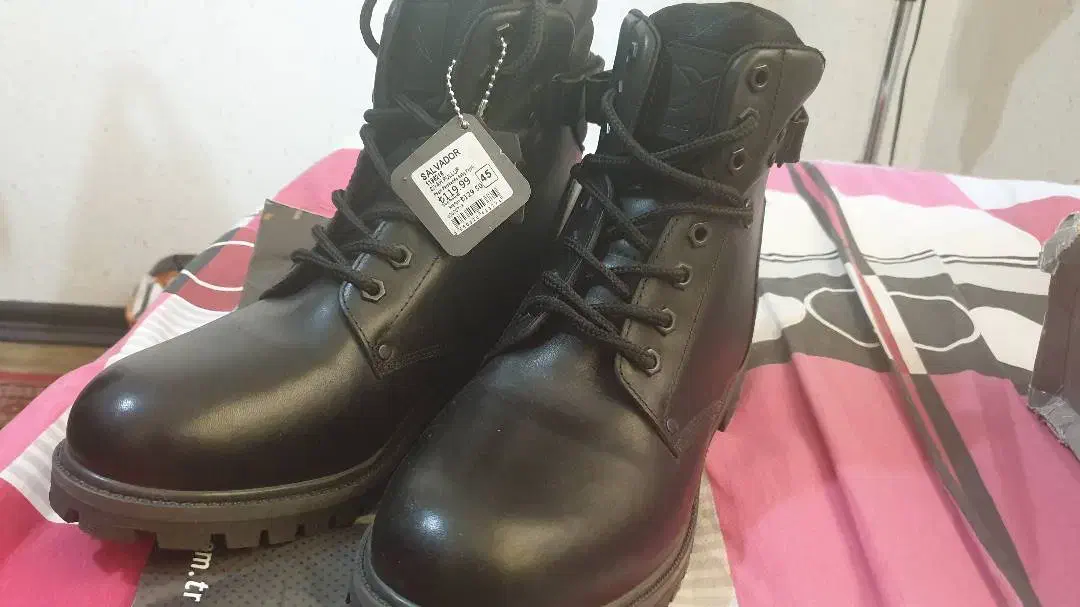 بوت چرم اصل ترک برند kinetix|کیف، کفش، کمربند|پردیس, فاز ۲|دیوار