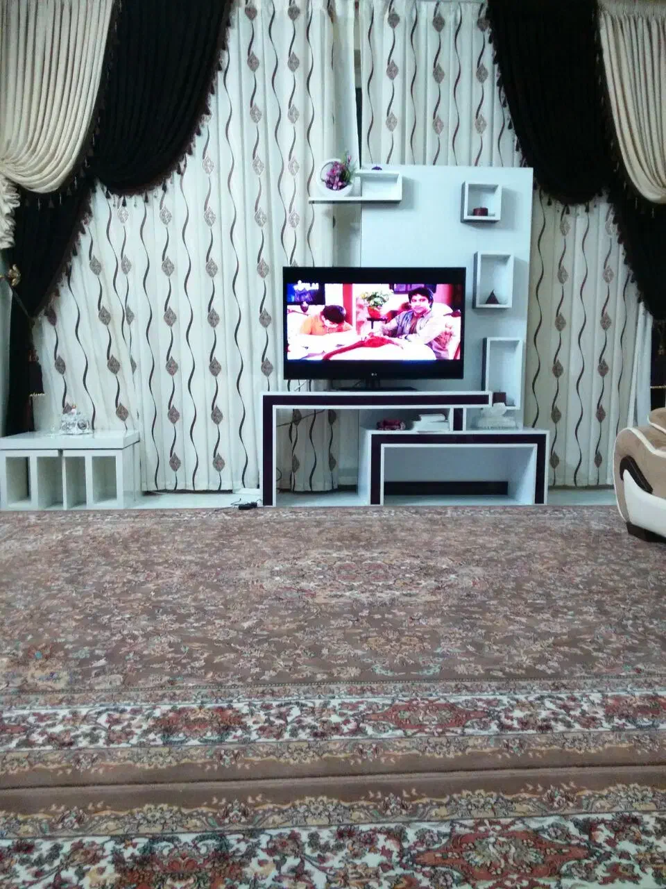 پرده پذیرایی در حد نو|پرده، رانر، رومیزی|یزد, |دیوار