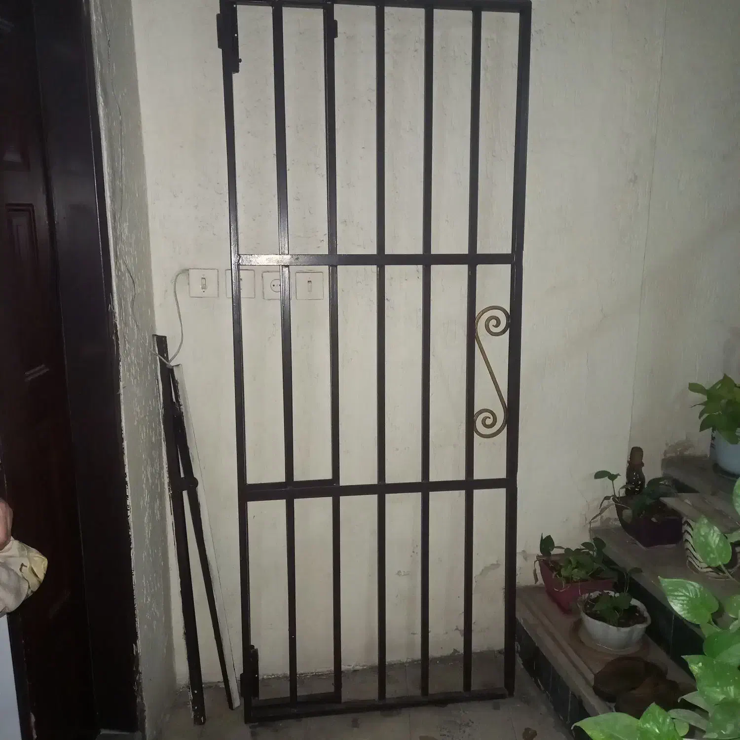 درب حفاظ لولایی آپارتمان|مصالح و تجهیزات ساختمان|تهران, قاسم‌آباد|دیوار