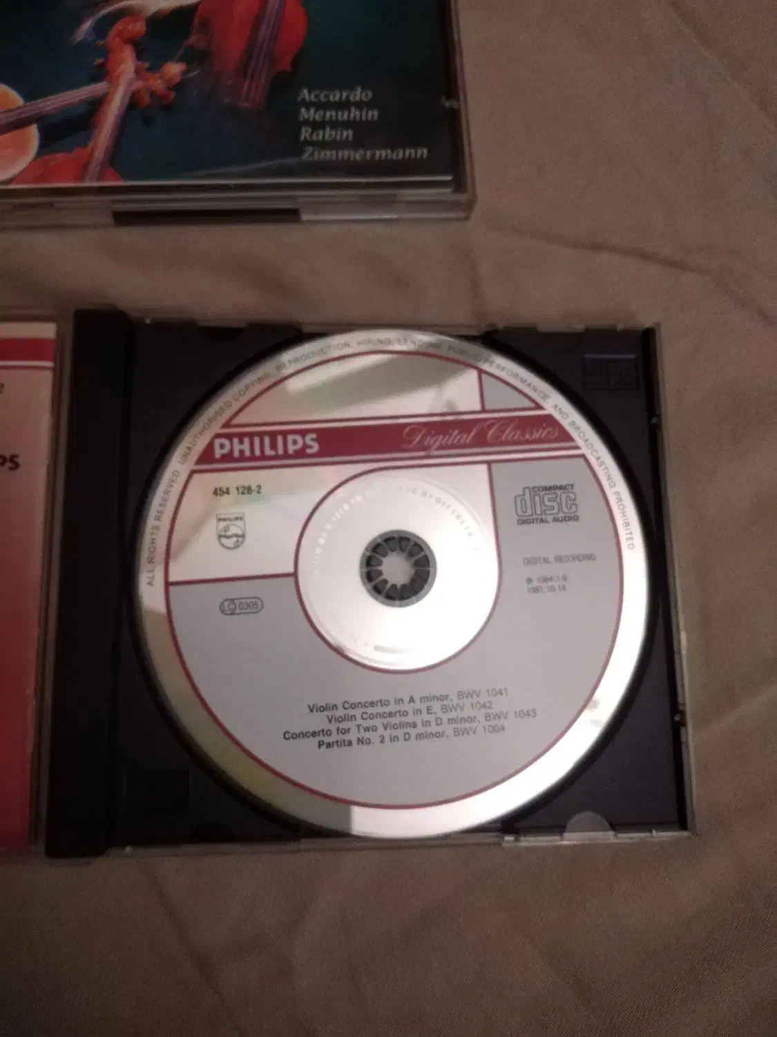 2 عدد سی دی کلاسیک اصل باخ و پاگانینی|فیلم و موسیقی|تهران, قیطریه|دیوار