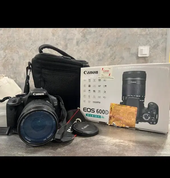 کنون 600d|دوربین عکاسی و فیلم‌برداری|اصفهان, دانشگاه اصفهان|دیوار