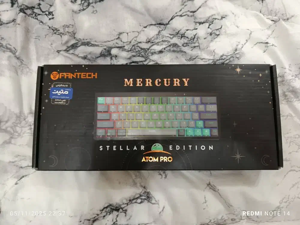کیبورد گیمینگ مکانیکال atom|قطعات و لوازم جانبی رایانه|تهران, دستغیب|دیوار