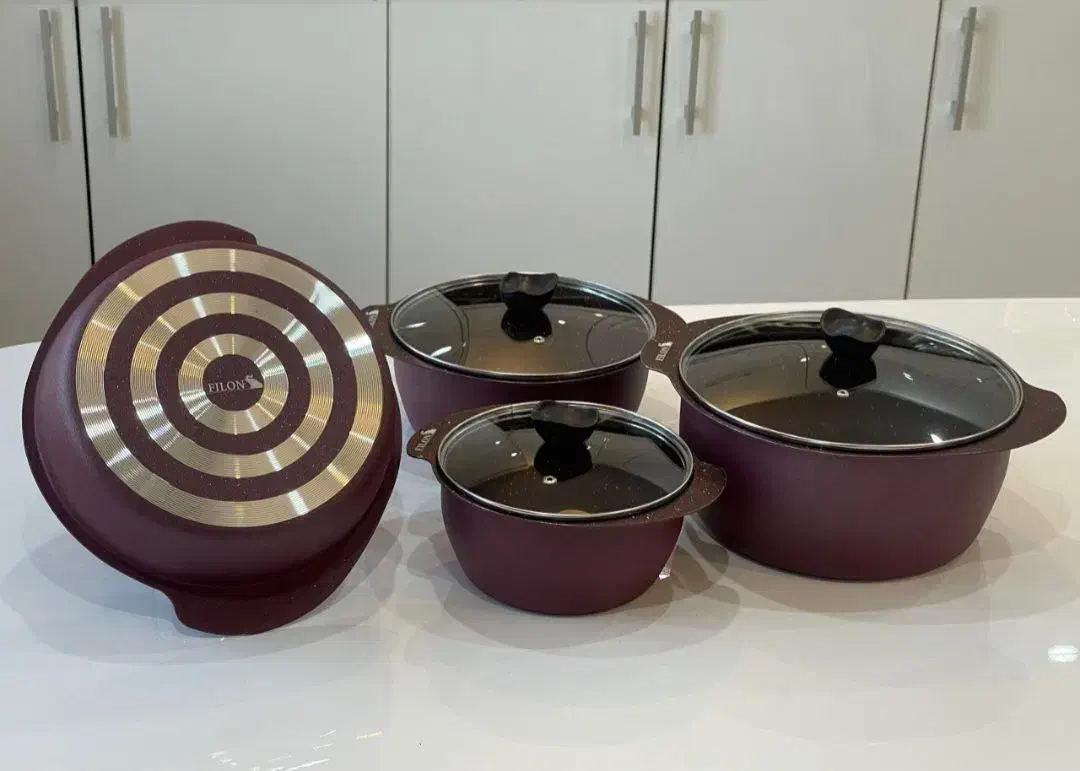 قابلمه ۱۵پارچه فیلون قیمت کارخونه ارسال کل ایران|ظروف پختوپز|اردبیل, |دیوار