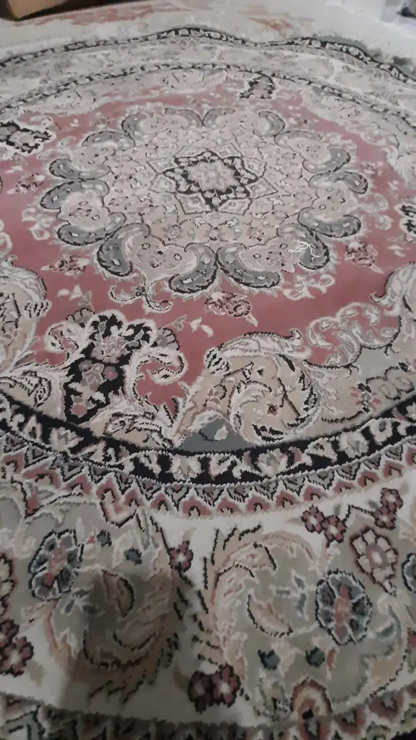 قالیچه ۱۵۰ در ۱۵۰ گرد ۳ متری|فرش|اهواز, کوی مهدیس|دیوار