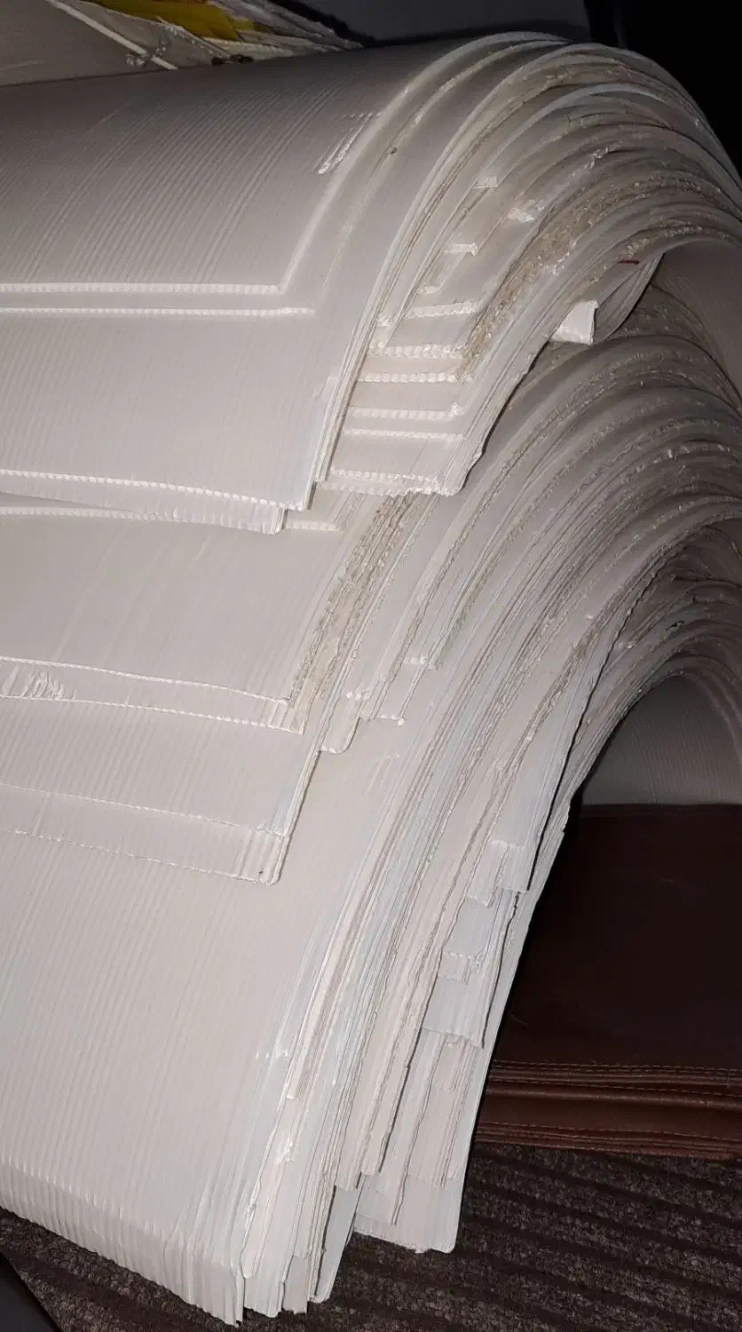 کارتن پلاست نو رنگ سفید|لوازم التحریر|ساری, |دیوار