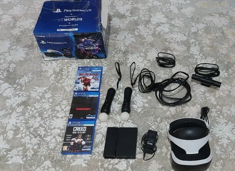 ps vr فول پک همراه با سه بازی|کنسول، بازی ویدئویی و آنلاین|قشم, |دیوار