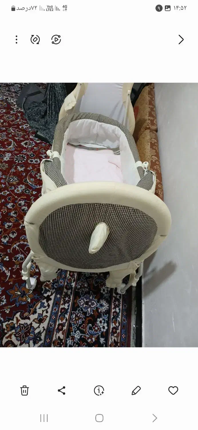 گهواره کودک|تخت و سرویس خواب|برازجان, |دیوار