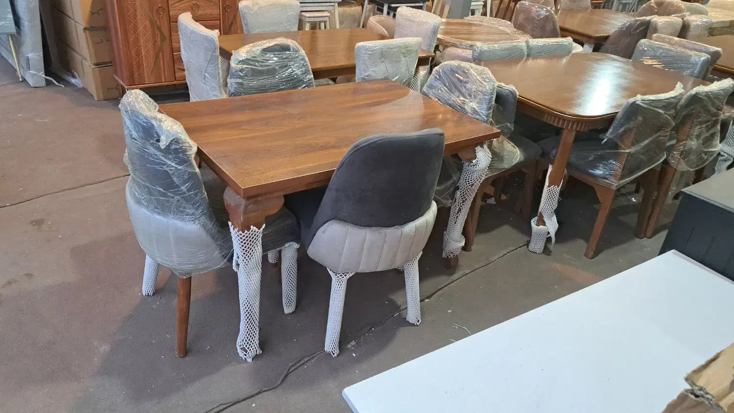 میز صندلی نهارخوری دیاموند فندقی|میز و صندلی غذاخوری|رشت, کوی حسینی|دیوار