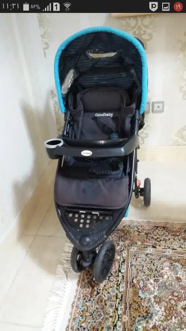 کالسکه ۳چرخ گود بی بی|کالسکه و لوازم جانبی|شهریار, شهریار|دیوار