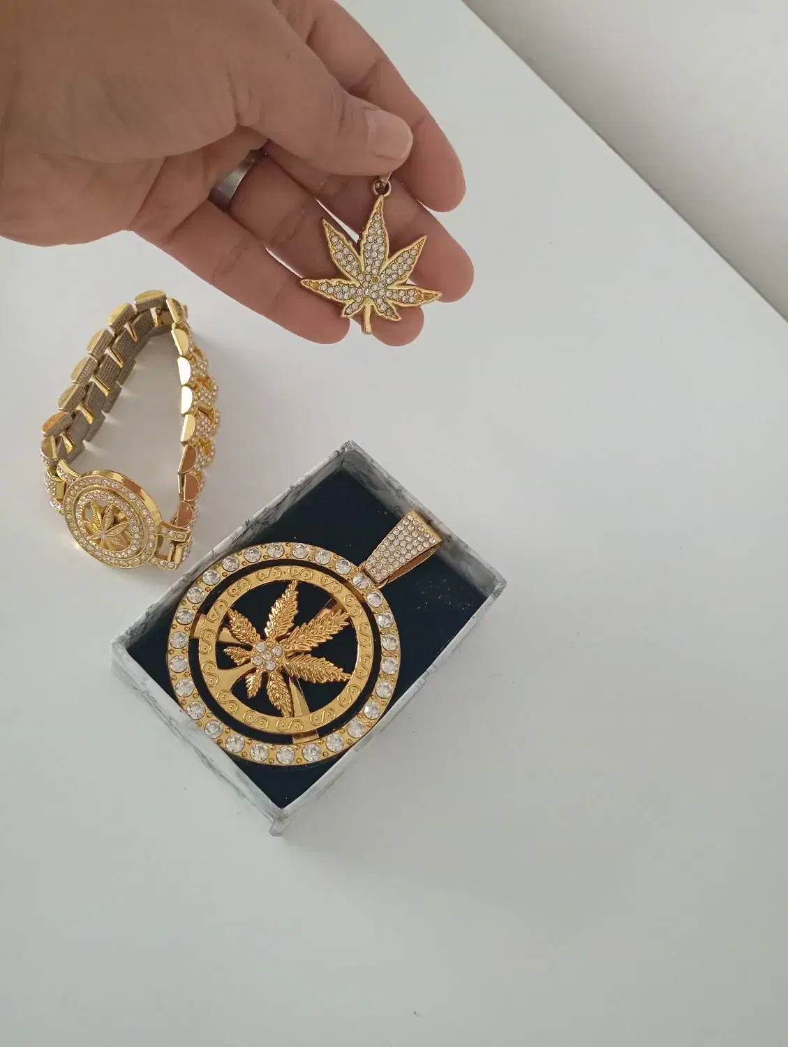 ست گردن بند  و دستبند مردانه|جواهرات|چناران, |دیوار