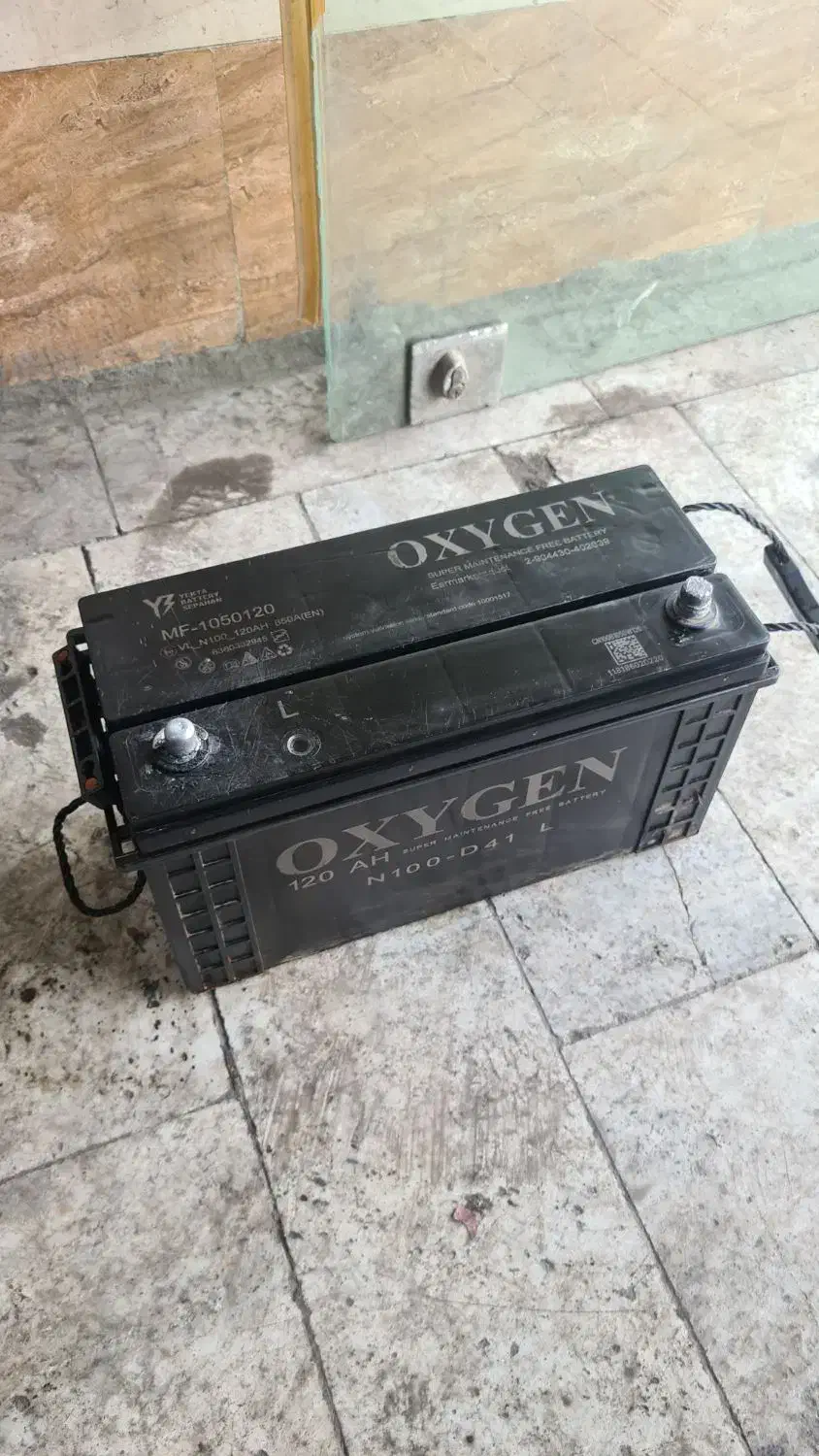 باتری ۱۲۰ آمپر سالم|قطعات یدکی و لوازم جانبی|مشهد, یاس|دیوار
